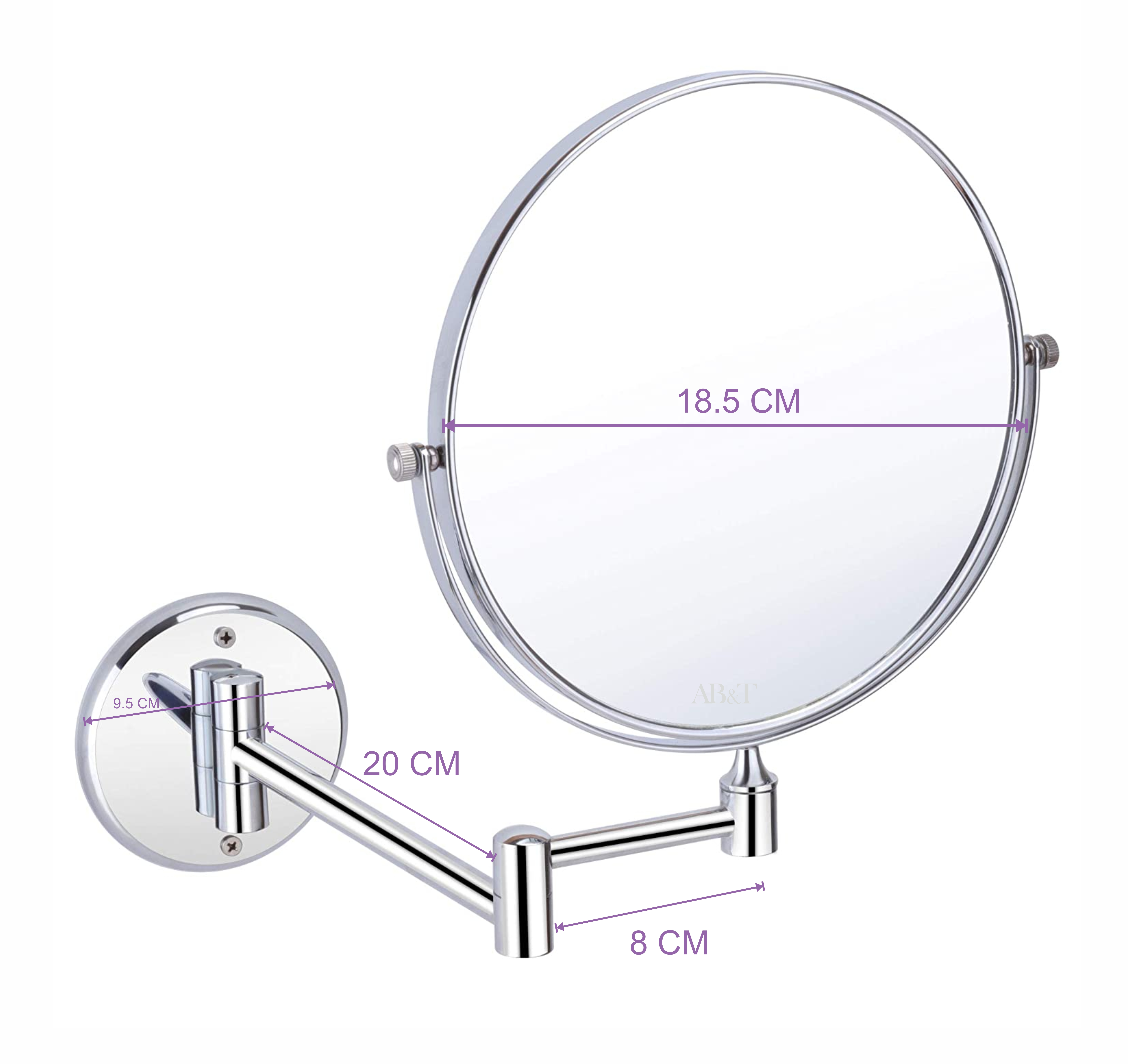bathroom magnifying mirrors