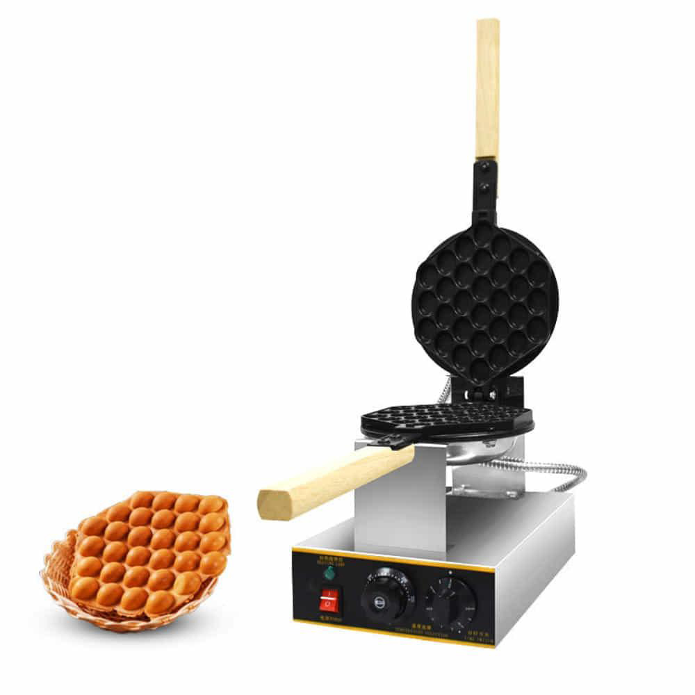 egg bubble waffle maker machine