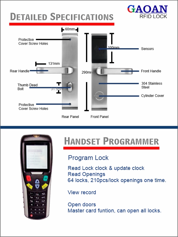 Gaoan-lock-details