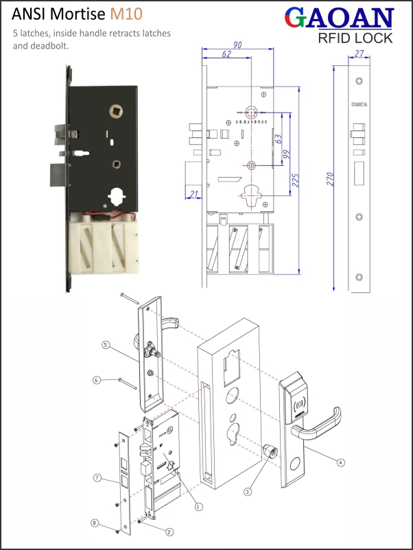 hotel Key card locks