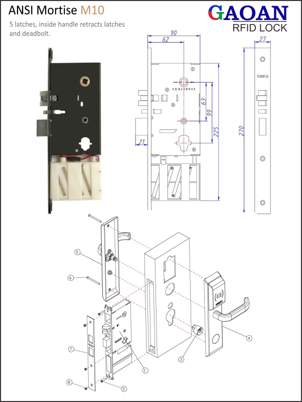 hotel Key card locks