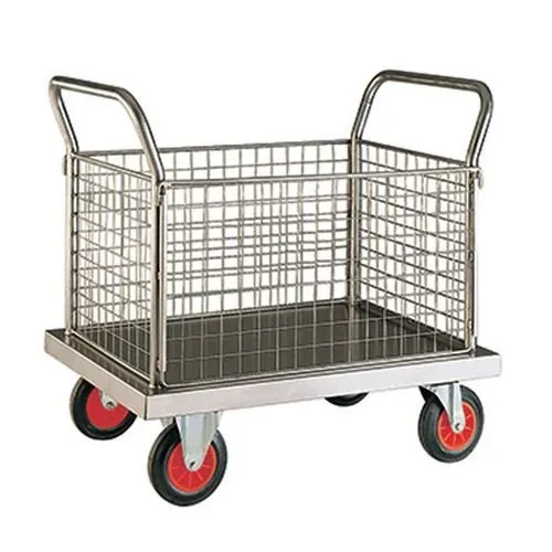 ss laundry trolley