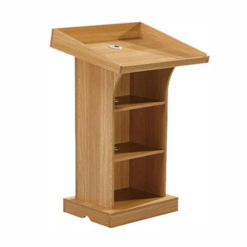 wooden podium
