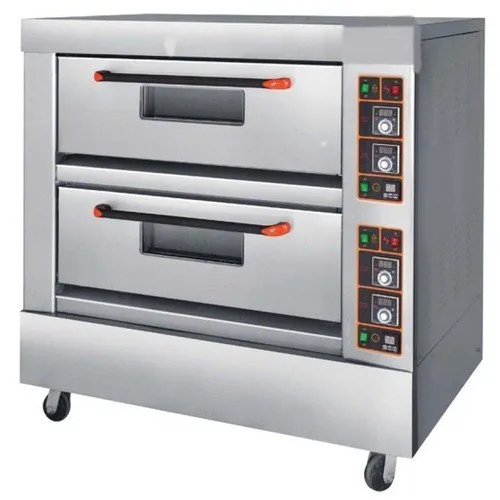 double deck electric oven