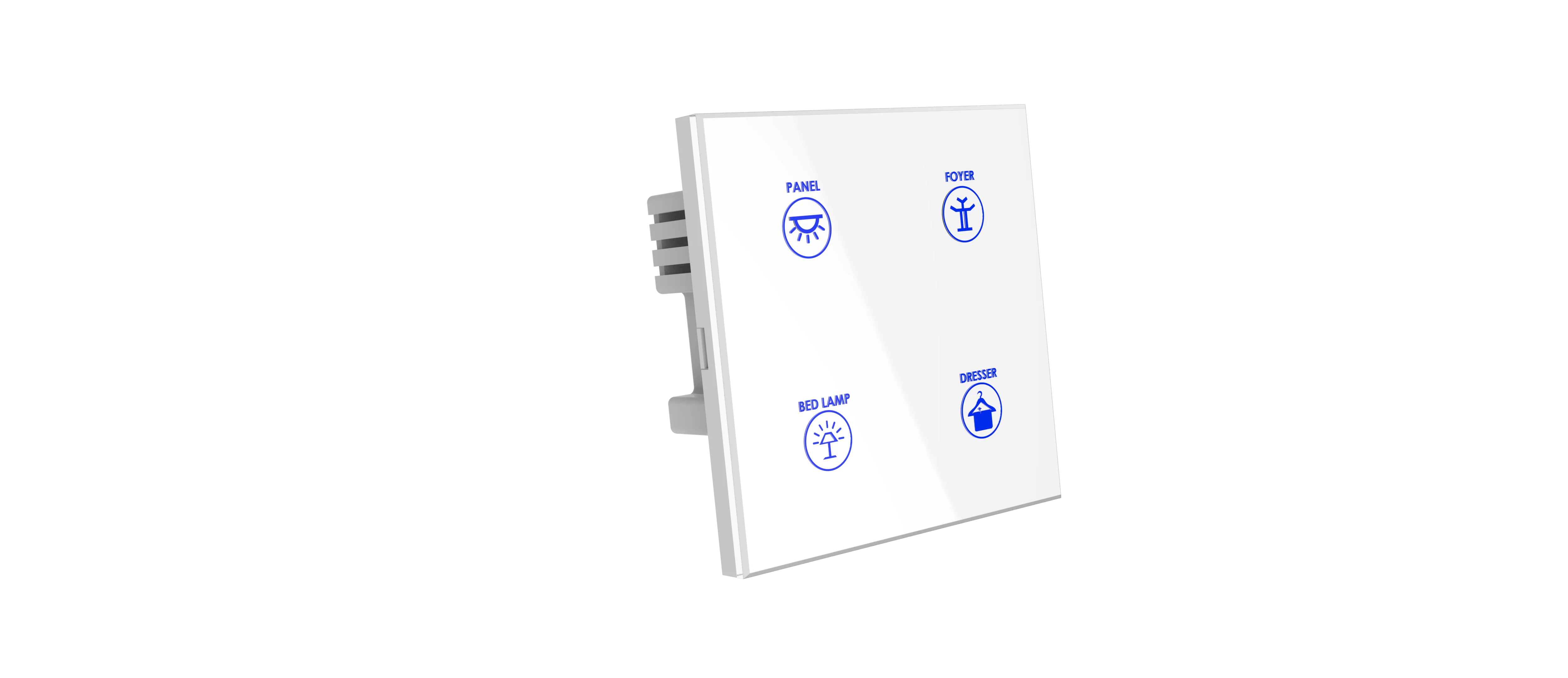 guest room touch control panel