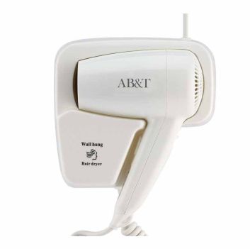 wall-mounted hair dryer
