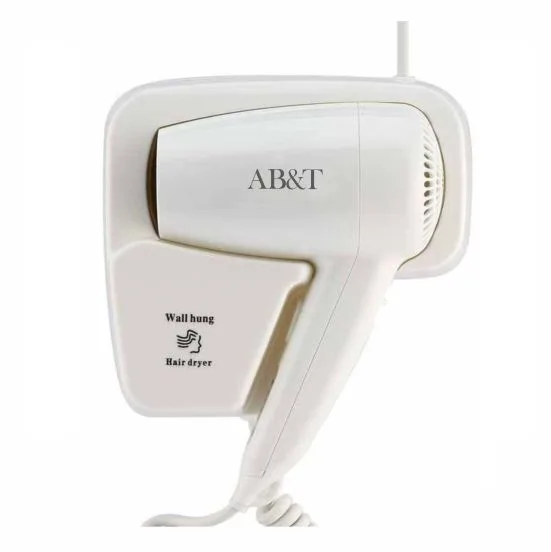 wall mounted hair dryer for guestroom