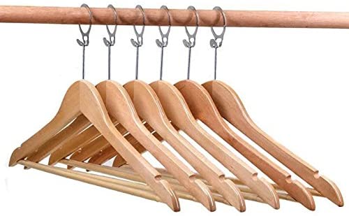 wooden shirt hangers