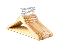 wooden hangers