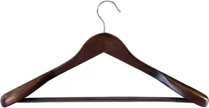 wooden suit hanger