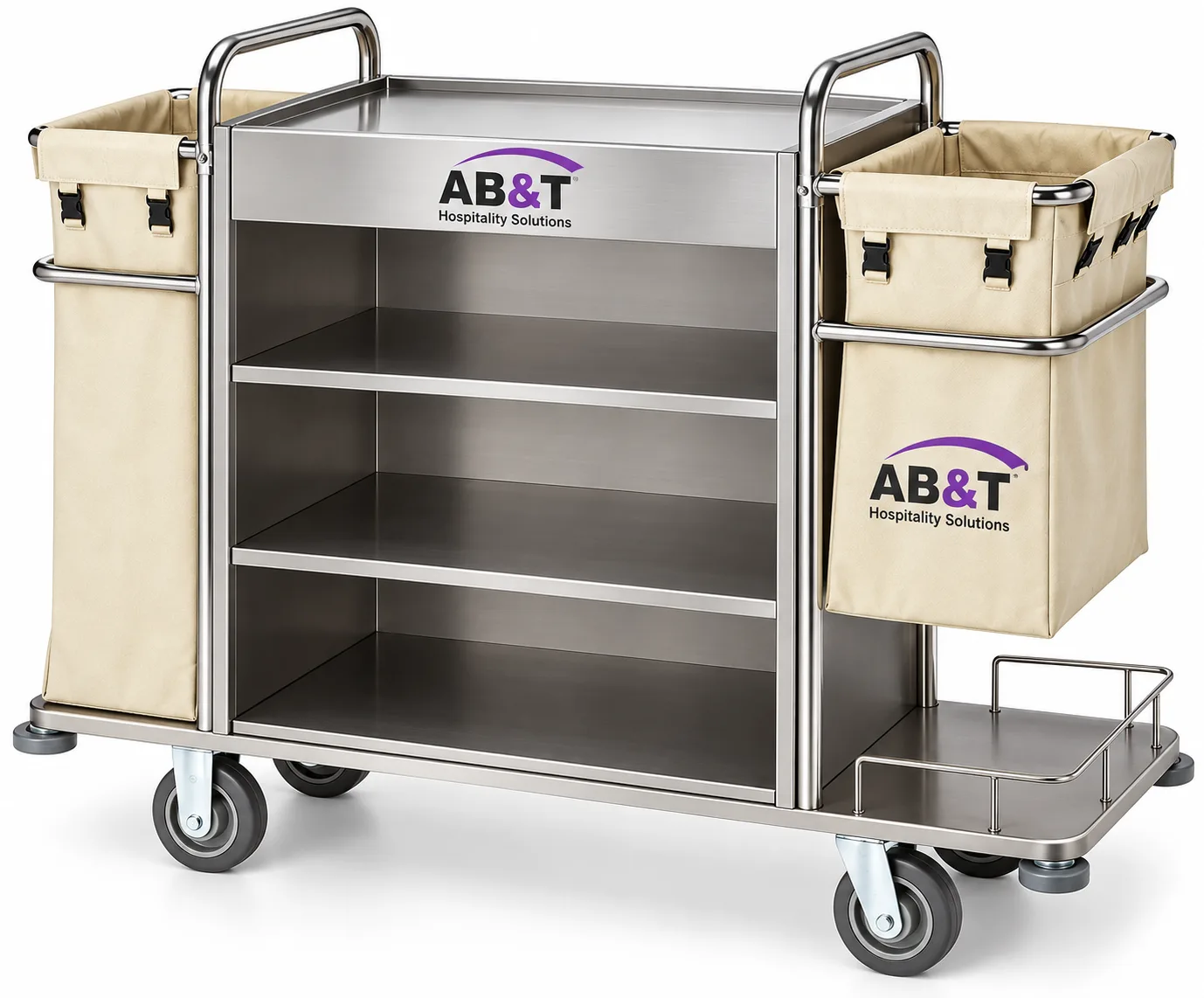 ss housekeeping trolley