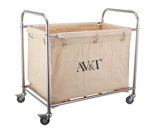 laundry linen trolley