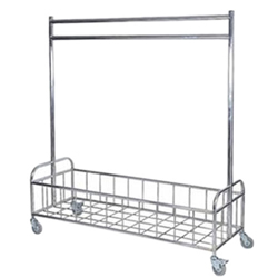 linen hanger trolley