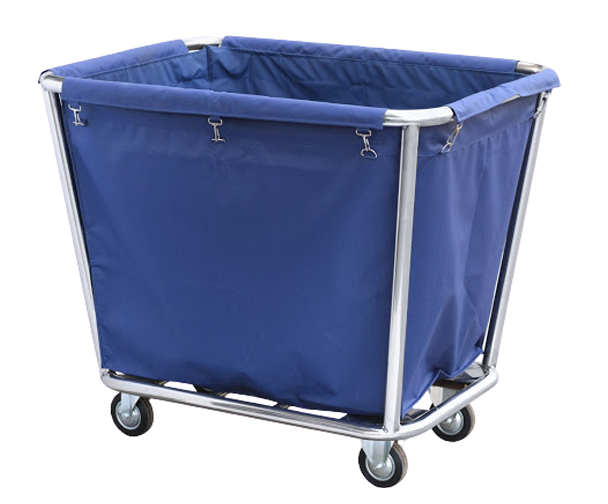 Linen Trolley with Blue Bag